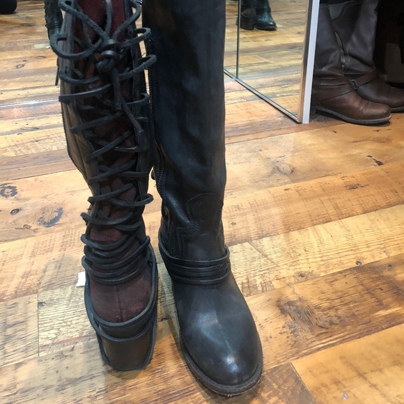 freebird black booties